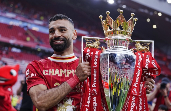 محمد صلاح، بهترین بازیکن فصل لیورپول شد