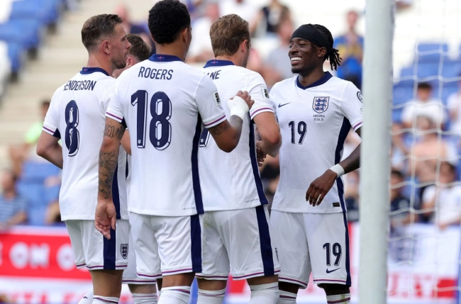 آندورا ۰-۱ انگلیس؛ با ثبت سومین برد متوالی، انگلیس جایگاه خود را در صدر مستحکم کرد