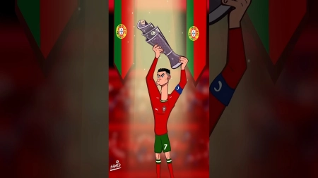 انیمیشن قهرمانی پرتغال در لیگ ملتهای اروپا