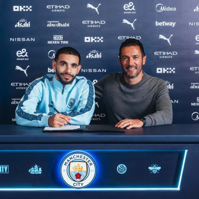 رسمی؛ مدافع چپ الجزایری به منچسترسیتی پیوست