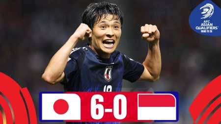 خاصه بازی ژاپن 6-0 اندونزی