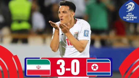 خلاصه بازی ایران 3-0 کره شمالی