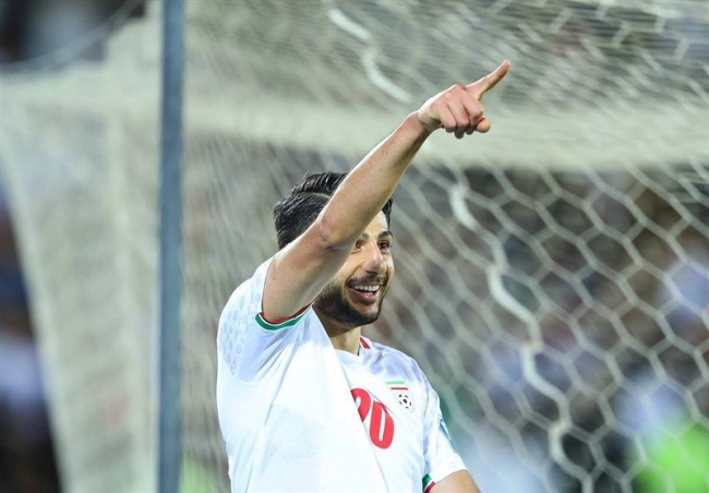 محبی بهترین بازیکن دیدار ایران و کره شمالی