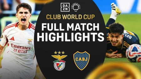 خلاصه بازی بنفیکا 2-2 بوکا جونیورز