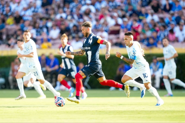 مونتری 1-1 اینتر؛ سرخیو راموس همچنان درخشان