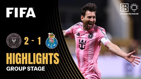 خلاصه بازی اینترمیامی 2-1 پورتو