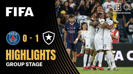 خلاصه بازی پاری سن ژرمن 0-1 بوتافوگو