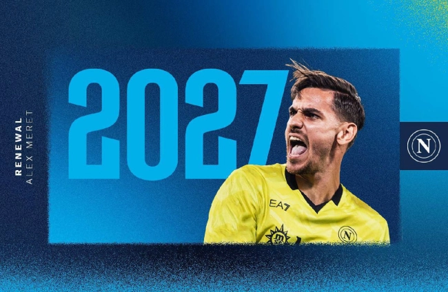 رسمی؛ دروازه‌بان ناپلی‌ها ماندنی شد؛ تمدید قرارداد الکس مرت تا ۲۰۲۷