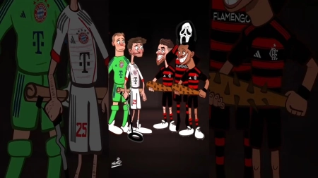 تقابل بایرن مونیخ و فلامینگو در یک هشتم نهایی