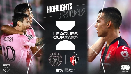 خلاصه بازی اینتر میامی 2-1 اطلس | پاس گلهای مسی