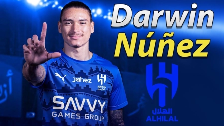 لیگ عربستان ستاره جدید گرفت؛ داروین نونیز با الهلال به توافق رسید