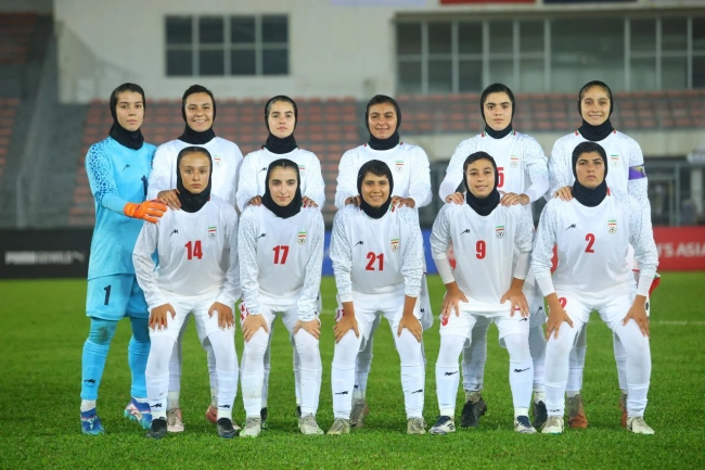 برد شیرین دختران ایران در جام ملت‌های آسیا زیر ۲۰ سال