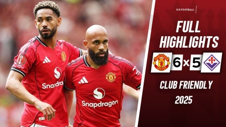 خلاصه بازی منچستریونایتد 1-1 فیورنتینا + ضربات پنالتی