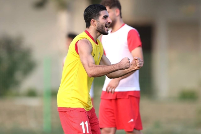 پیروزی تیم امید ایران مقابل شمس آذر