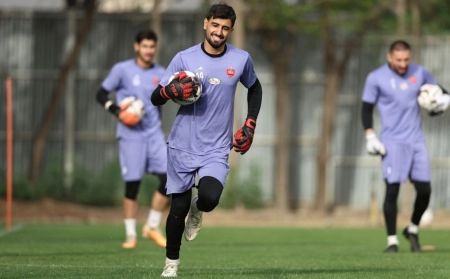 خداحافظی دروازه‌بان باشگاه پرسپولیس از جمع سرخپوشان + عکس