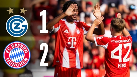 خلاصه بازی گراس هاپر 1-2 بایرن مونیخ