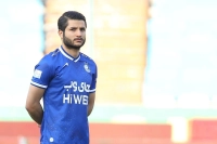 عارف غلامی در تمرینات استقلال حاضر شد