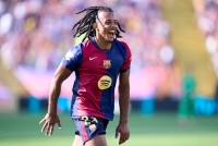 خبر خوش لاپورتا؛ مدافع فرانسوی تا سال ۲۰۳۰ در بارسلونا + عکس