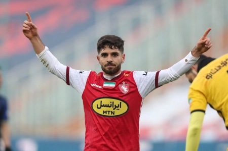 عمری غایب بزرگ تمرینات گروهی پرسپولیس