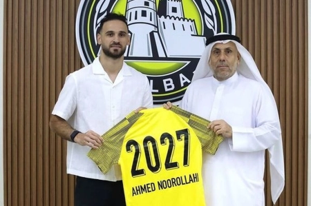 ترکیب کلباء مقابل النصر؛ نوراللهی در اولین بازی کاپیتان شد! + عکس