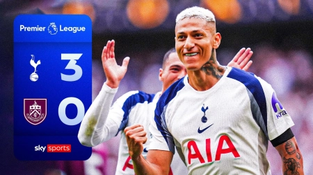 خلاصه بازی تاتنهام 3-0 برنلی