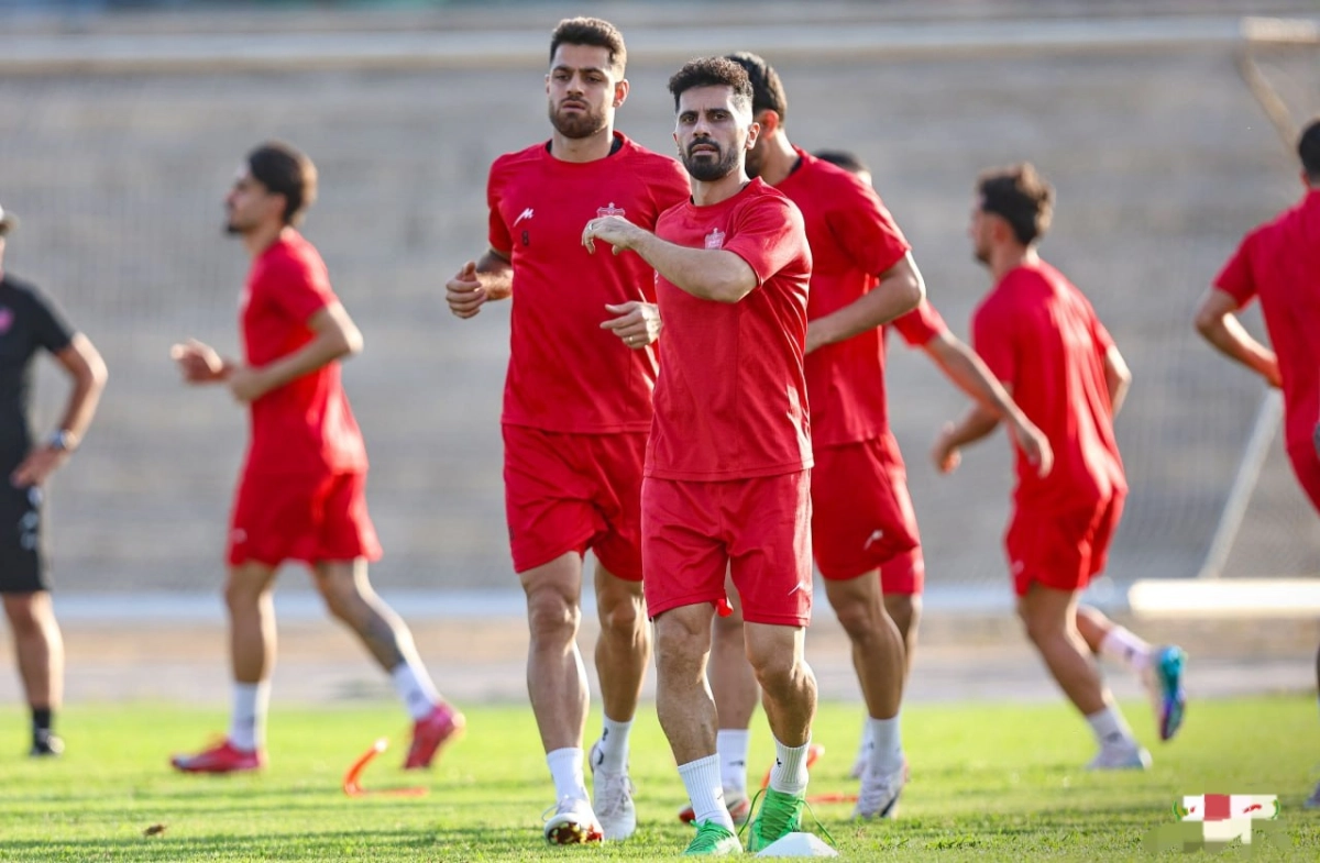 تمرینات اختصاصی پرسپولیس پیش از سفر به اصفهان
