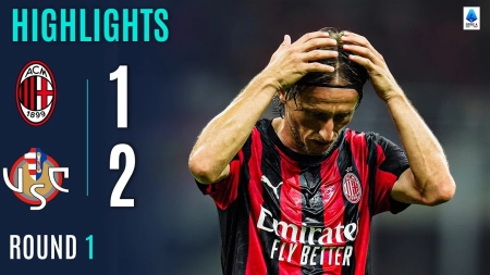 خلاصه بازی میلان 1-2 کرمونزه