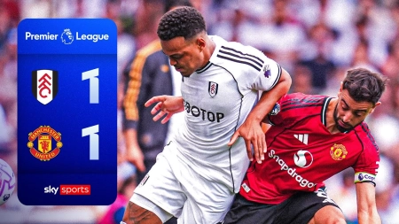 خلاصه بازی فولام 1-1 منچستریونایتد