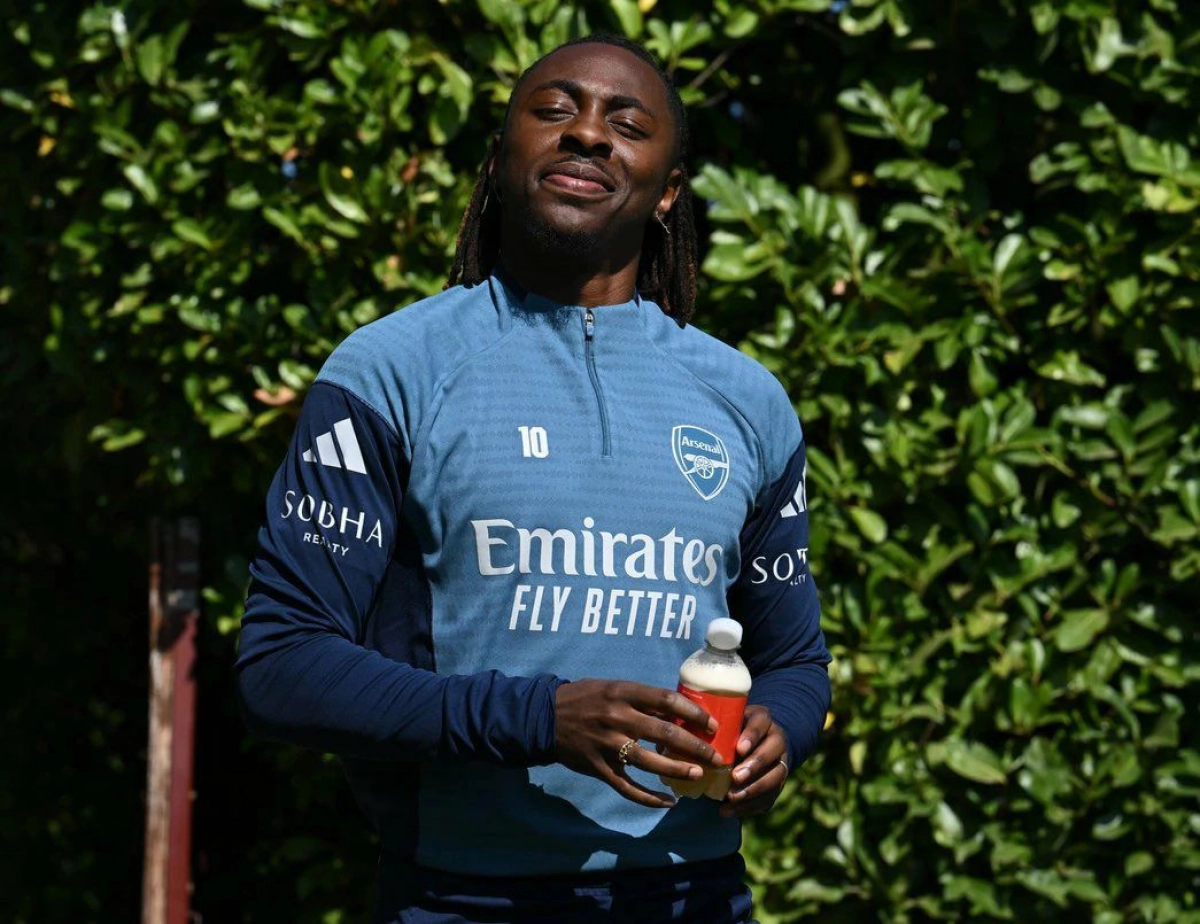 اولین حضور ابرچی ازه در تمرینات آرسنال + عکس