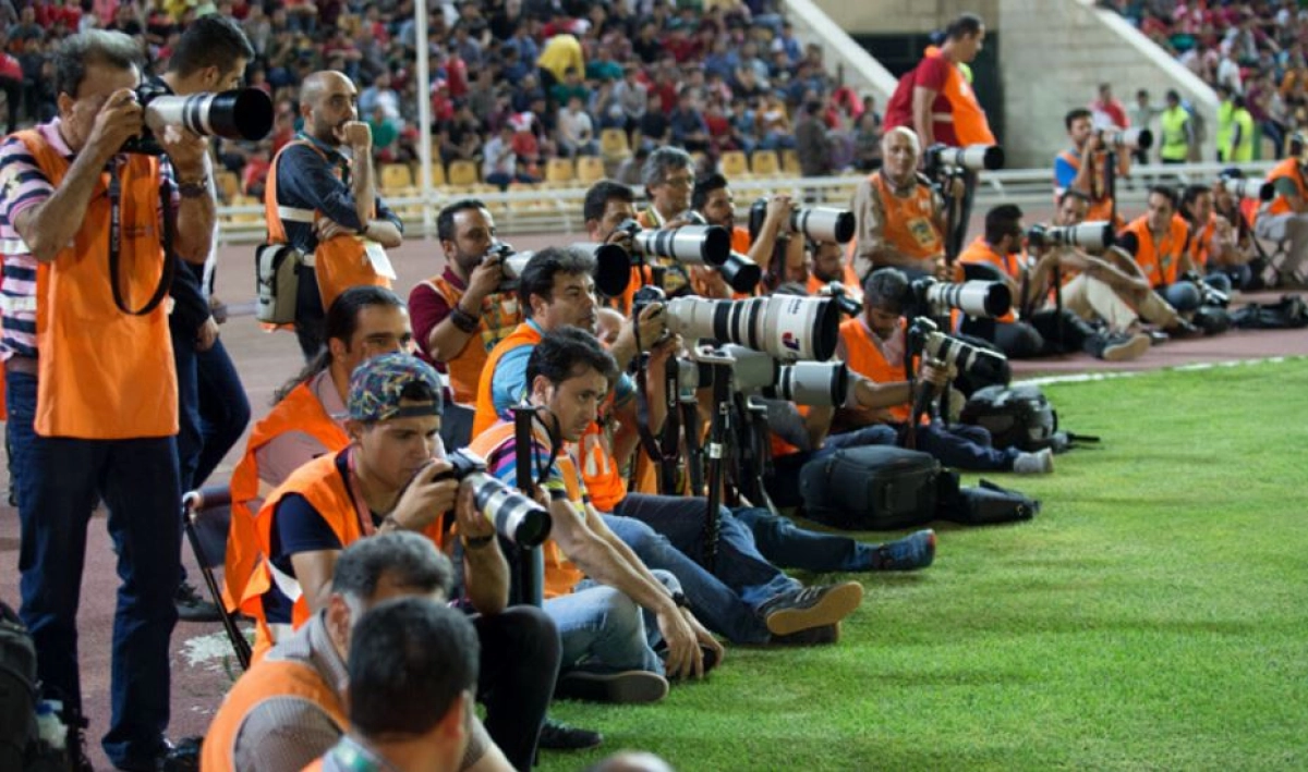 پذیرایی ویژه سازمان لیگ از عکاسان بازی استقلال - ذوب‌آهن + عکس