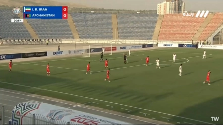 گل اول افغانستان به ایران توسط امید موسوی