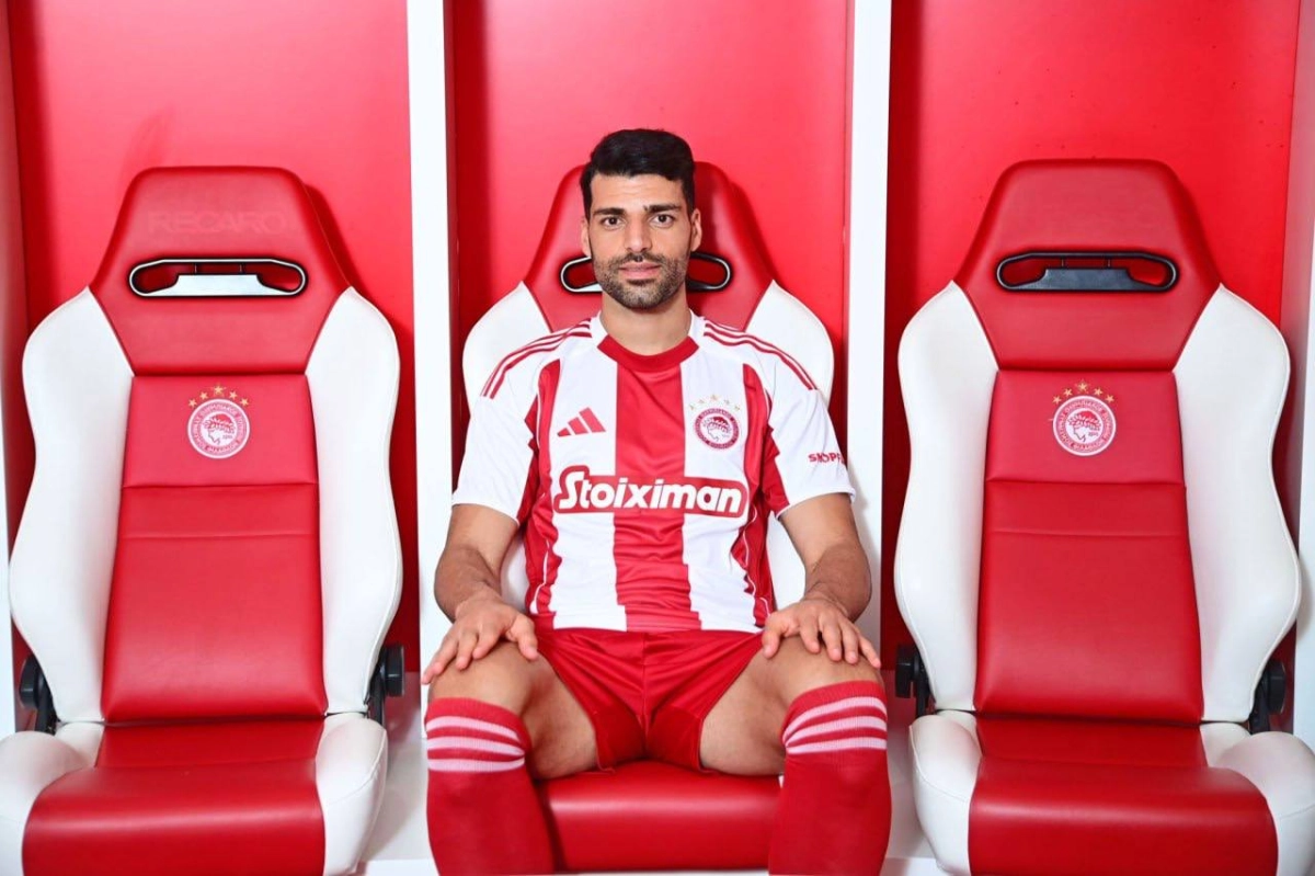 معارفه رسمی طارمی در یونان؛ مهدی ستاره جدید المپیاکوس + عکس