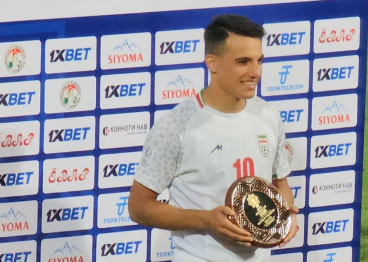 آقای لیگ برتر، بهترین بازیکن دیدار هند - ایران