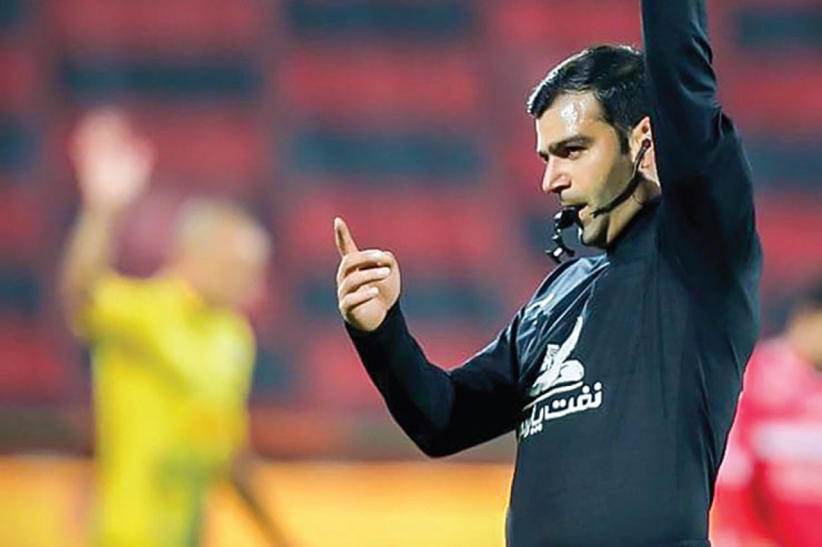 کوبل داوری ایرانی قاضی یک بازی از مقدماتی جام ملت‌های آسیا