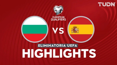 خلاصه بازی بلغارستان 0-3 اسپانیا