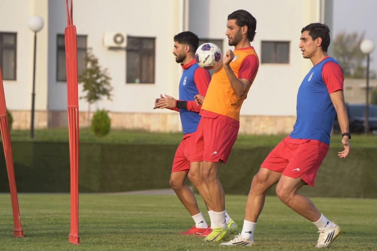 برگزاری نخستین تمرین تیم ملی در تاشکند