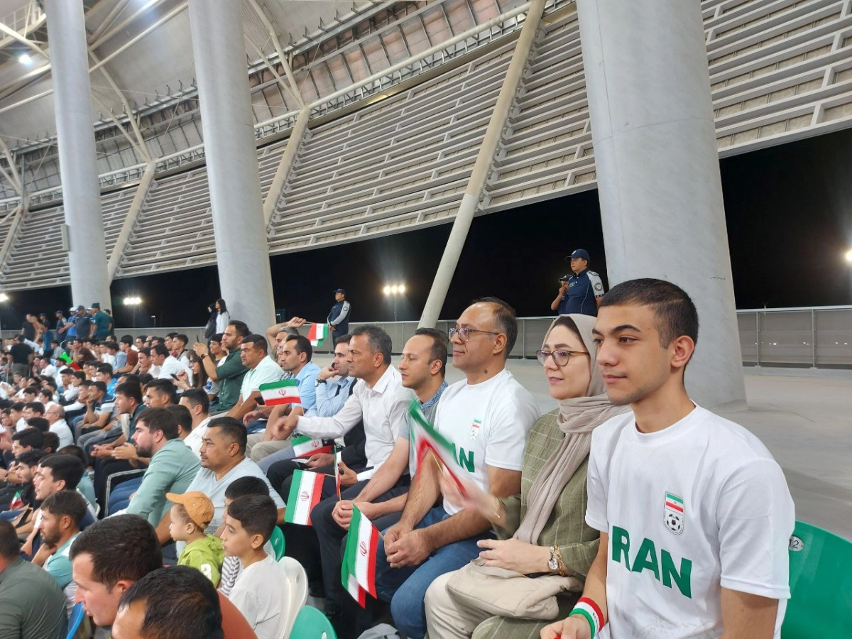 حضور کم اما پرشور هواداران ایرانی در فینال کافا