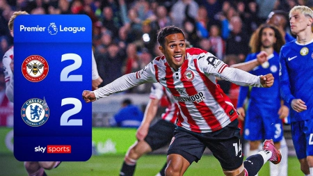 خلاصه بازی برنتفورد 2-2 چلسی