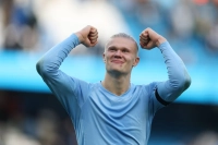 هالند در نقش جوکر؛ چهره ترسناک ستاره منچسترسیتی در هالووین + عکس