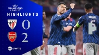 خلاصه بازی اتلتیک بیلبائو 0-2 آرسنال