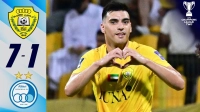 خلاصه بازی الوصل 7-1 استقلال
