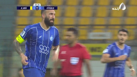 گل اول استقلال به الوصل به شوت دیدنی روزبه چشمی