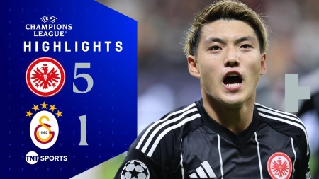 خلاصه بازی اینتراخت فرانکفورت 5-1 گالاتاسرای