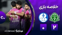 خلاصه بازی آلومینیوم 2-0 استقلال خوزستان