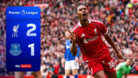 خلاصه بازی لیورپول 2-1 اورتون