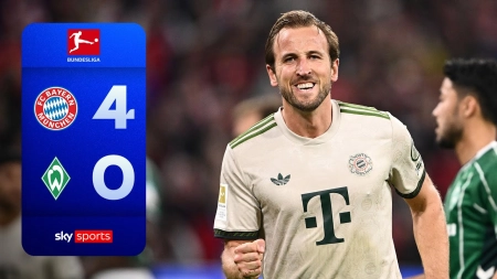 خلاصه بازی بایرن مونیخ 4-0 وردربرمن