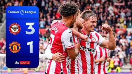 خلاصه بازی برنتفورد 3-1 منچستریونایتد