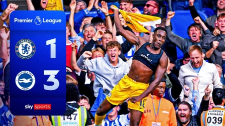 خلاصه بازی چلسی 1-3 برایتون