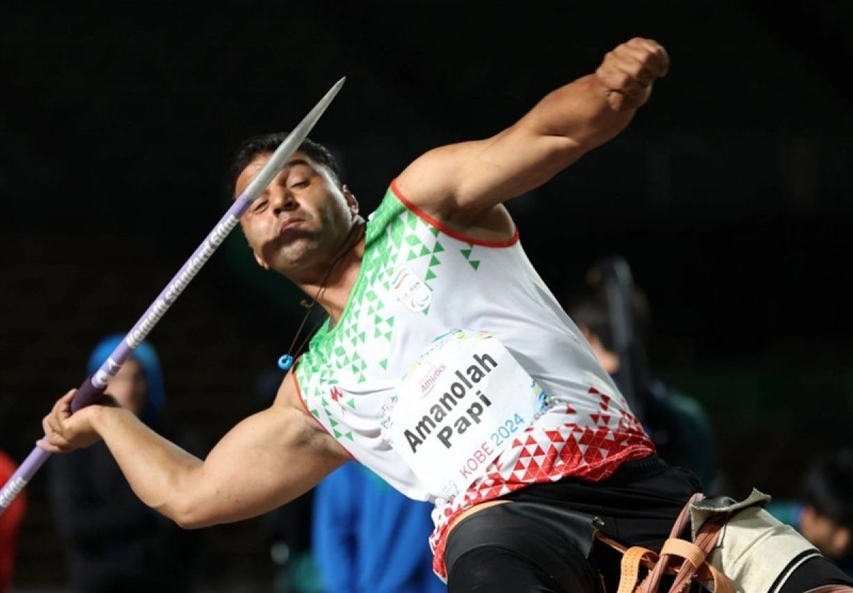 یک مدال برنز برای ایران در مسابقات پارادوومیدانی پاریس