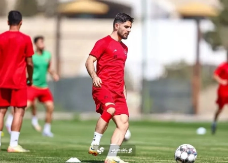 بازگشت محمد عمری به تمرینات پرسپولیس؛ خبر خوب برای هاشمیان